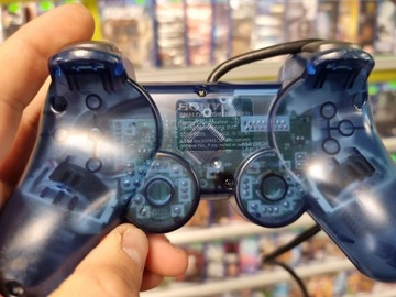 ОРИГИНАЛЬНАЯ ПРОЗРАЧНАЯ СИНЯЯ ПРОЗРАЧНАЯ ПОДКЛАДКА SONY PS2 DUALSHOCK 2