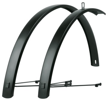SKS EDGE AL 27.5/28 BŁOTNIKI ALUMINIOWE 56MM KOMPLET+DRUTY