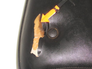 HONDA VT 750C / 700C SHADOW СИДЕНИЕ ПАССАЖИРСКОЕ СИДЕНИЕ ОРИГИНАЛ