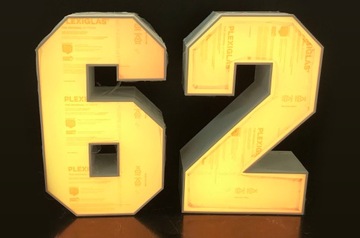 Ситинги с цветами № 2 светодиод