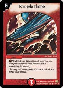 *DM-01 DUEL MASTERS - TORNADO FLAME - !!!