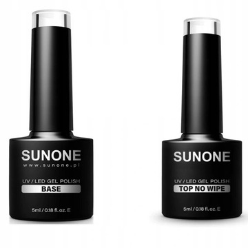 Набор гибридных лаков для ногтей SUNONE, лампа 54Вт