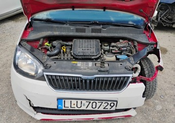 Skoda Citigo Hatchback 5d 1.0 75KM 2015 Skoda Citigo 2015r, Salonowa, 1.0 LPG. Uszkodzony lewy i prawy bok. Jezdzi, zdjęcie 4