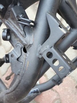 Рама + документы Франция 2020 Kawasaki KLE 650 Versys