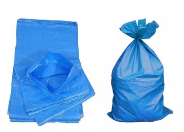 MOCNE WORKI TKANE 50x80cm 30kg NA WĘGIEL ZBOŻE GRUZ rolnicze 25szt