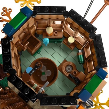 Дом на дереве Самая большая модель дерева Moc Building