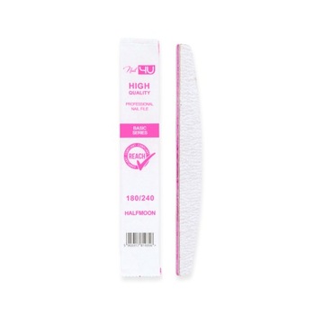 Pilnik Nail4u Basic 180/240 ŁÓDKA w papierowym opakowaniu