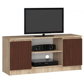 Szafka RTV 120 cm sonoma wenge pod telewizor salon