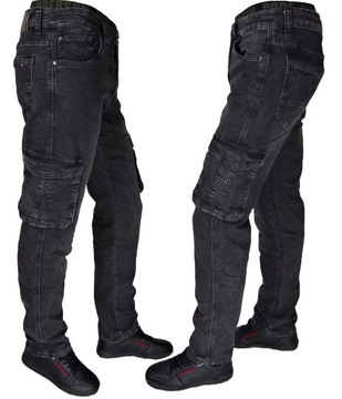 Боевые брюки ST 37 ЧЕРНЫЕ Мытый эласт. Карманы разных размеров