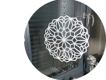 ZAWIESZKA AŻUR ORNAMENT GIRLANDA OZDOBA WZÓR NR 6