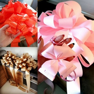 Kokarda GIGANT XXL na Samochód 80 cm / Kokarda na Auto / Prezent PIĘKNA