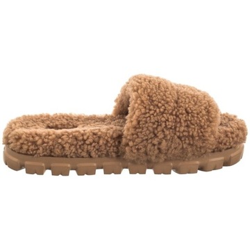 Klapki UGG Australia W Cozetta Curly Brązowe