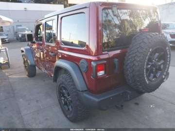 Jeep Wrangler IV 2021 Jeep Wrangler UNLIMITED WILLYS, od ubezpieczalni 2.0 Benzyna 270KM, zdjęcie 3