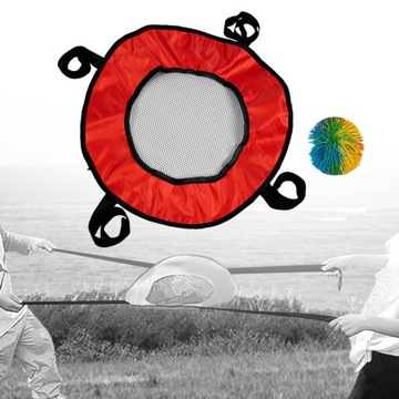 Игровой набор для метания мяча. На открытом воздухе для мальчиков и девочек. Подарки. Бросок и мяч. Красный.