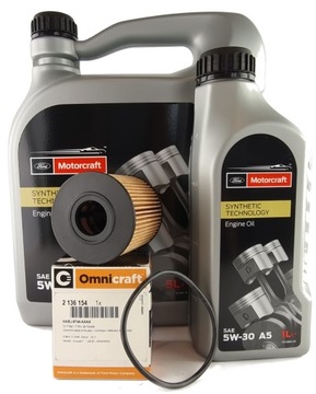 OLEJ 5W30 6L + FILTR KUGA MK1/2 2.0 TDCI ORYGINAŁ