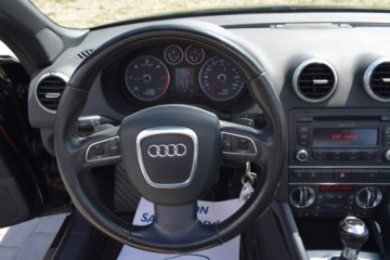 Audi A3 8P Cabriolet 2.0 TDI CR 140KM 2011 Audi A3 Cabrio 2.0 TDI, AUTOMAT, Cabriolet, Zarejestrowany, Oplacony, Zadb, zdjęcie 22