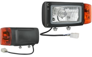 Reflektor z kierunkowskazem AMP przewód 0,25m WESE