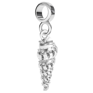 CHARMS ZAWIESZKA MUSZELKA MUSZLA srebro 925
