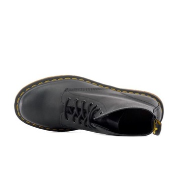 Glany Dr Martens 1460 Greasy, czarne skórzane DM11822003 43