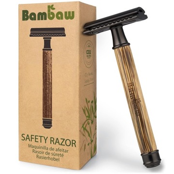 Maszynka do Golenia Bambusowy Uchwyt Eco Klasyk