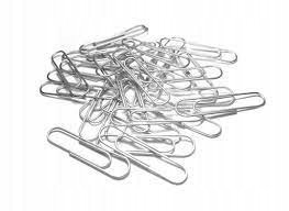 GRAND BIUROWE KLIPSY DO DOKUMENTÓW SPINACZE ZESTAW