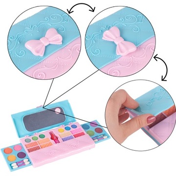 ZESTAW DO MAKIJAŻU KOSMETYKI KOSMETYCZKA TOREBKA