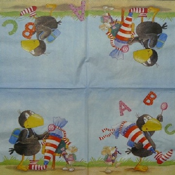 serwetka, serwetki 33x33 cm IHR - 36304 bajki