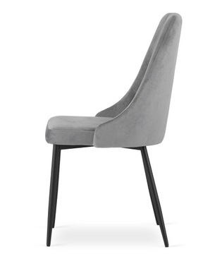 Стул РОЗА, обитый бархатом, МОДЕРН