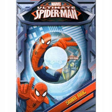 DMUCHANE KOŁO DO PŁYWANIA DLA DZIECI SPIDER MAN