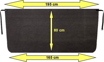 БОЛЬШОЙ ПРОТИВОМОРЕЗНЫЙ КОВРИК НА ОКНО АВТОМОБИЛЯ Зимний L