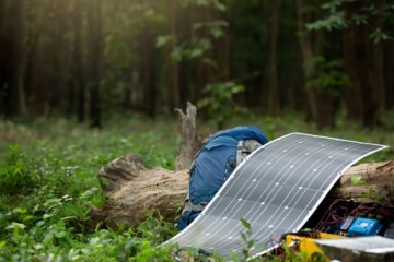 Гибкая СОЛНЕЧНАЯ ПАНЕЛЬ 200ВТ 18В FLEX ETFE 20A MPPT