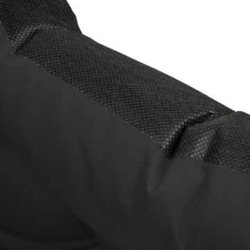 Садовая подушка для кресла реклинатор мебель водонепроницаемый мягкий 48x48x75 ЧЕРНЫЙ