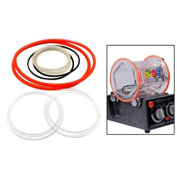 12 sztuk trwałego gumowego łańcuszka zębatego paska do biżuterii zamiennej KT6808