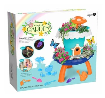 ВОЛШЕБНЫЙ САД ДОМ ПОСАДКА ЦВЕТЫ САДОВНИК