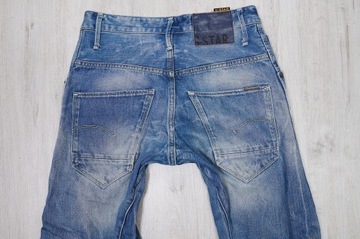 G-STAR RAW ARC TAPERED JEANSY spodnie męskie PREMIUM 30/32 pas 76