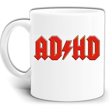 ADHD AD HD ŚMIESZNY KUBEK + PUDEŁKO GW713