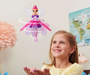 ЛЕТАЮЩАЯ ФЕЯ КУКЛА УПРАВЛЕНИЕ КРИСТАЛЛ ЛЕТАЕТ В ВОЗДУХЕ