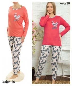 Хлопковая пижама ADELL с длинными рукавами и длинными брюками