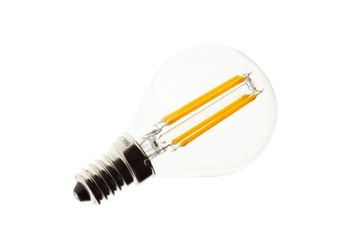 ŻARÓWKA LED FILAMENT RETRO EDISON E14 G45 Ozdobna