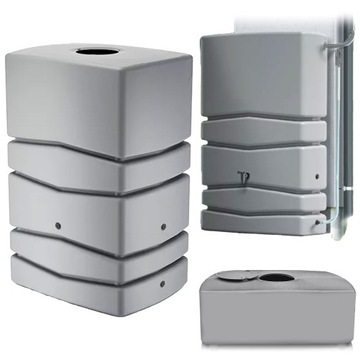 ZBIORNIK NA DESZCZÓWKĘ Waterform Aqua Tower [450L] SZARY PROSPERPLAST