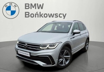 Volkswagen Tiguan II SUV Facelifting 1.5 TSI 150KM 2023 Volkswagen Tiguan 1.5TSI 150KM Matrix R-Line Kamera ACC Salon Polska Serwi