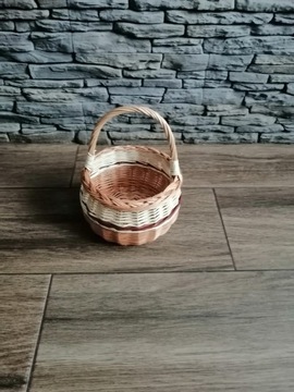 ПЛЕТЕНАЯ КОРЗИНА ПАСХАЛЬНАЯ КОРЗИНКА СВЕНЦОНКА КОРЗИНКА ДЛЯ ДЕТЕЙ