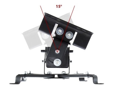 КРОНШТЕЙН ДЛЯ ПОТОЛОЧНОГО НАСТЕННОГО ПРОЕКТОРА РЕГУЛИРУЕМЫЙ 3 В 1