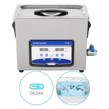 Cyfrowa Myjka Ultradźwiękowa 6.5L Stal nierdzewna