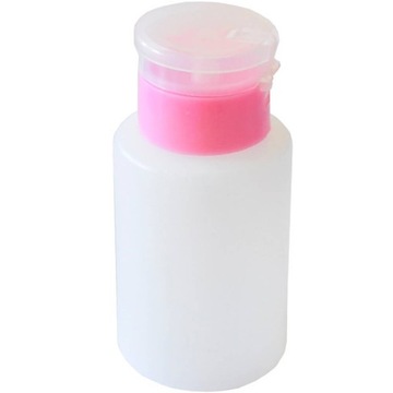 Dozownik z pompką butelka 170ml RÓŻOWY