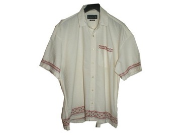 Abercrombie & Fitch etno koszula męska hafty boho urlop XL XXL