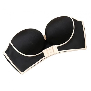 Women Strapless Bra Women Bra Strapless 70AB Black