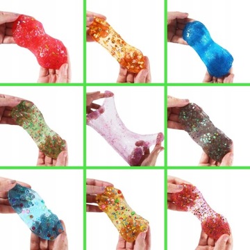 БОЛЬШОЙ НАБОР SLIME ДЛЯ ИЗГОТОВЛЕНИЯ ПЛАСТИКОВОГО СЛАЙМА + АКСЕССУАРЫ XXL