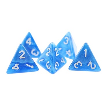 ZESTAW 2X KOŚĆ CZTEROŚCIENNA K4 RPG SYRENY