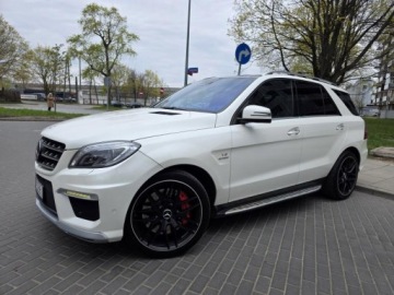 Mercedes Klasa M W166 Off-roader AMG 63 AMG 4MATIC 525KM 2014 MERCEDES ML 63 AMG 4MATIC, V8 5.5l benzyna 525KM * Zadbany * 155,312km, zdjęcie 2